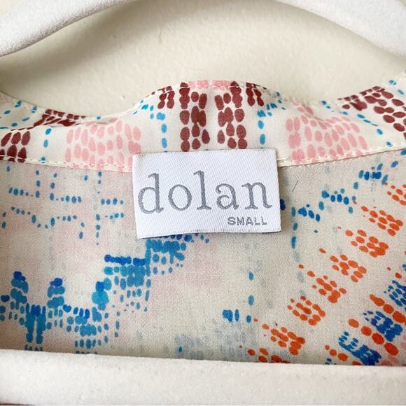 Dolan Anthropologie | Mesilla Peasant Blouse Popover Aztec Southwestern Small - Picture 8 of 9